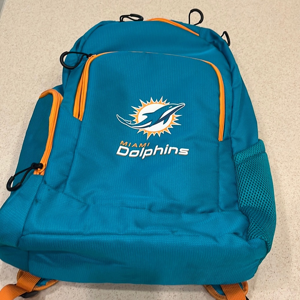 Miami Dolphins Diaper Bag